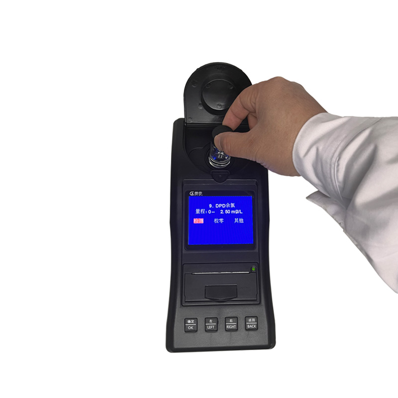 余氯水質(zhì)檢測(cè)儀校準(zhǔn)過(guò)程